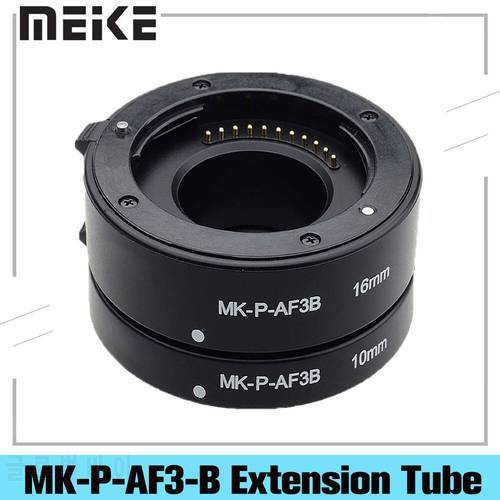 Meike Mcoplus Macro MK-P-AF3-B Auto Focus Extension Tube Ring DSLR For Panasonic Olympus Lumix Micro 4/3 System Camera E-M5 GX1