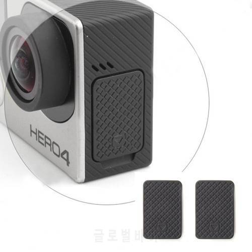 USB Side Door Cover Replacement for Go Pro Hero 4 3+ 3 Black Silver for GoPro Camera Accessories