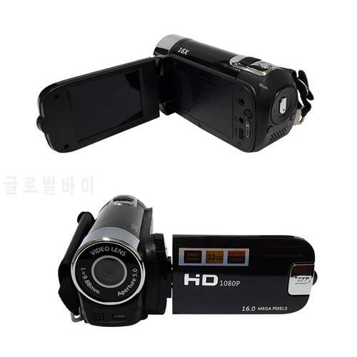 Anti Shake DV Camcorder 1080P HD 16X Night Shoot Zoom Mic 2.7 Inch Screen Handheld Digital Video Camera For Vlog Party wedding
