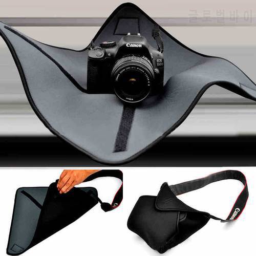 Foldable Camera Wrap Cloth Cover Waterproof Shockproof Neoprene Protective Cover For DSLR Camera Lens Photo Studio Accessories