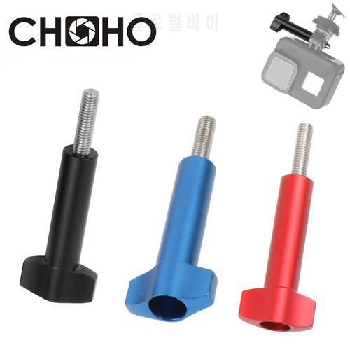 For Gopro 11 Accessories Aluminum Screw CNC Alloy T Head Thumb M5 Knob Stainless Bolt For Go Pro Xiaomi DJI OSMO Action Camerra