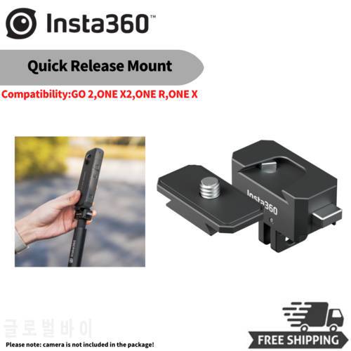 Insta360 Quick Release Mount Accessories For ONE X2/ONE R/ONE X/GO 2