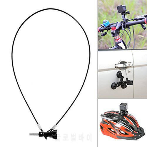 Universal Action Camera Accessories Stainless Steel strong and durable Lanyard Tether For Xiao Yi Gopro Hero 10 9 8 7 6 5