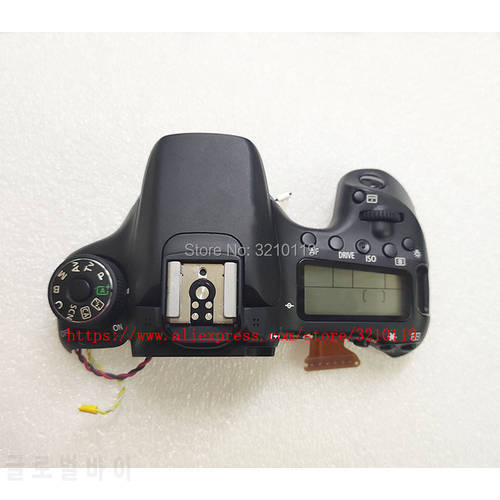 free shipping New original 70D TOP cover for canon 70D open unit 70D Top with key and lcd camera repair part
