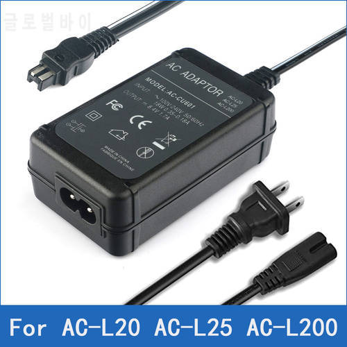 AC Power Adapter Charger For Sony DCR-DVD105 DCR-DVD650E DCR-HC17E DCR-HC18E DCR-HC19E DCR-HC20 DCR-HC21 DCR-HC26 DCR-HC28
