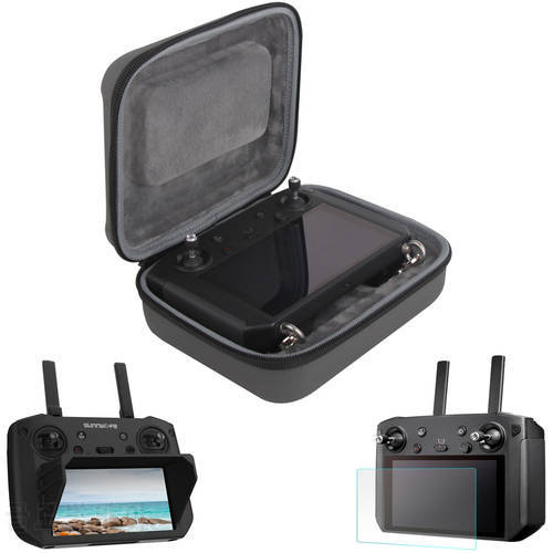 Storage Bag For DJI Mavic 3 RC Pro Remote Control/Body Shockproof Handbag Waterproof Carrying Case Box Handle Screen Film Cover