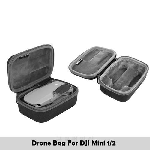 For DJI Mavic Mini1/2 Drone Body Bag Storage Portable Hard Case Leather PU Water/Shock Proof Handle Carrying Box Accessories