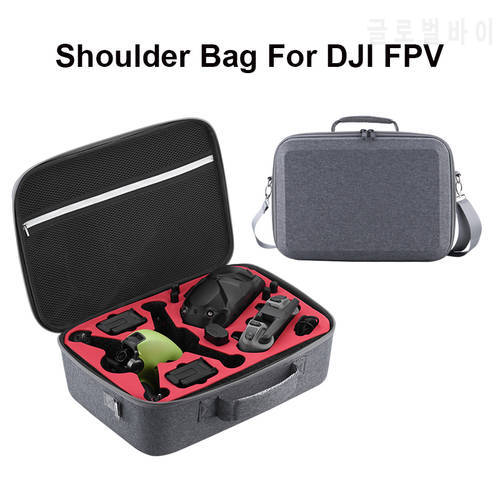 Travel Shoulder Storage Bag for DJI FPV Goggle V2 Drone Portable Carrying Case Handbag Shock-proof Box for DJI FPV Accessories