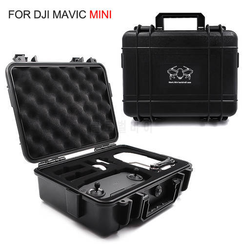 Waterproof anti-seismic Storage Box For DJI Mavic Mini RC Drone Accessories Waterproof Compact Travel Storage Hard Case Box