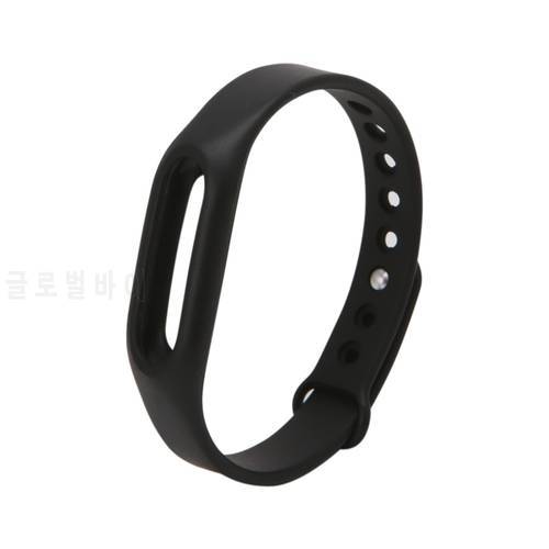Qiulip Silicone Colorful Wrist Band Strap Wristband Replacement Compatible with Xiao-mi Mi Band 1