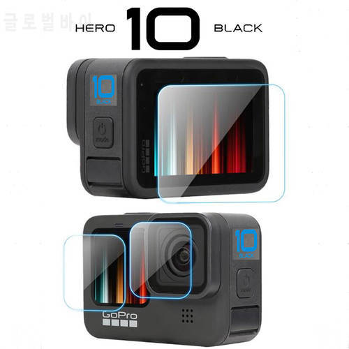 For Gopro 10 Tempered Glass Screen Protector Cover Case for GoPro Hero 10 Black Lens Protection Protective Film Accessories