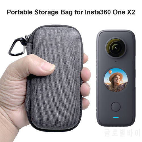 for Insta360 One X2 Sports Portable Waterproof Protective Storage Bag Camera Carrying Case Bag EVA Hard Case for Insta36 Camera