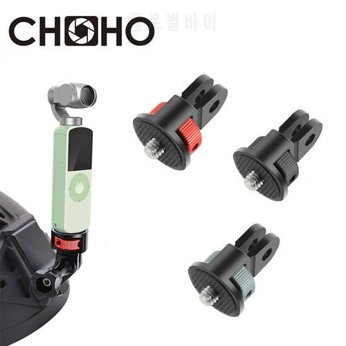 For Gopro 11 10 Accessories Metal Adapter 1/4