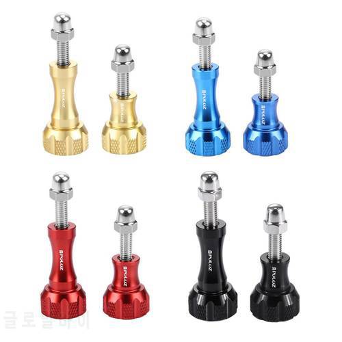 Metal Thumb Knob Stainless Mount Controller Stick Grip Swap Cap Button Bolt Nut Alloy Screw Set For Go Pro Osmo Hero Accessory