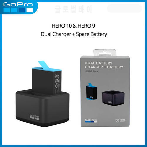 Gopro HERO11 HERO10 HERO9 Black Enduro Rechargeable Battery 1720mAh Battery Dual Battery Charger Battery Official GoPro 11 10 9