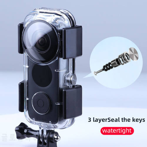 Insta360 ONE X2 Dive Case 45M Waterproof Depth, Aciton Camera Accessories