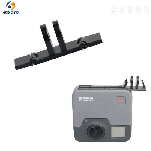 Plastic Camera Rail Guide Adapter Mount Bracke holder for GoPro Fusion 360-Degree Camera Action Sport Camera Accessories