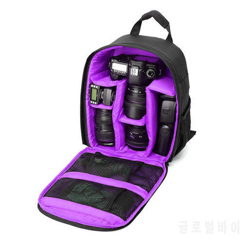 Camera Bag Digital DSLR Waterproof Shockproof Breathable Camera Backpack for Canon Nikon Video Photo Portable Travel Lens Case
