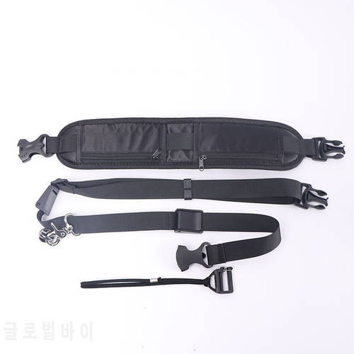 Photography Camera Strap Breathable Decompression Detachable Double Pocket Zipper Design Slr Camera Strap Accessories