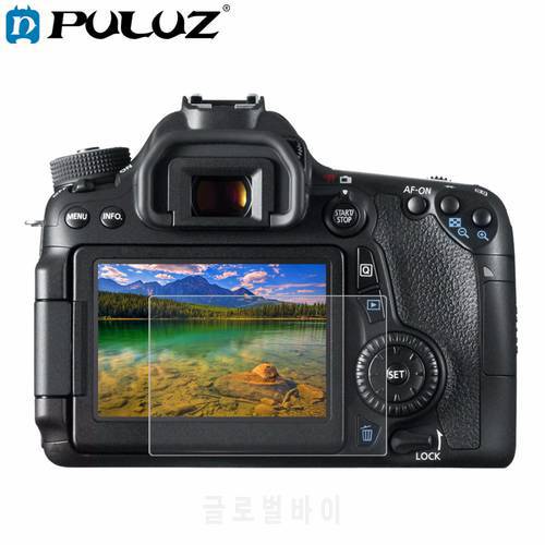PULUZ Camera 2.5D Curved Edge 9H Surface Hardness Tempered Glass Screen Protector for Canon 650D 70D 700D 750D 760D 80D