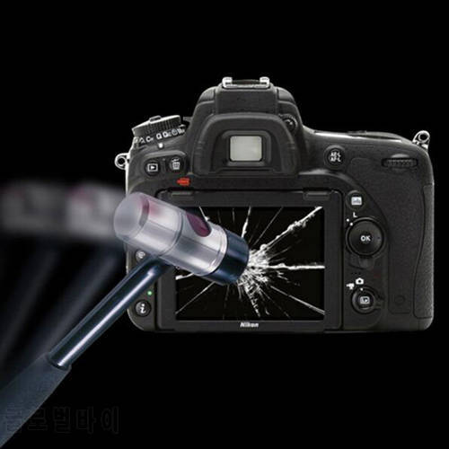 2-Pack Deerekin 9H HD 2.5D Surface Hardness Tempered Glass LCD Screen Protector For Nikon D500 Camera