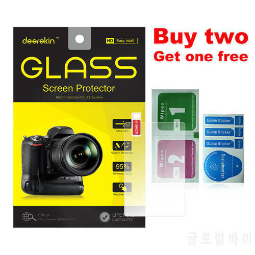 Deerekin 9H Tempered Glass LCD Screen Protector for Nikon D810 D800 D800E Digital SLR Camera