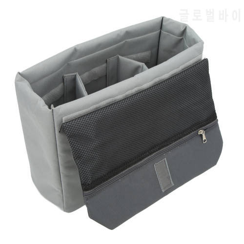 Waterproof Camera Padded Bag Shockproof Camera Inner Case Storage Bag for SLR Camera Lens Flashes Photography Accessories