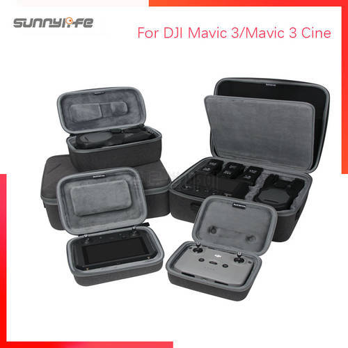 For DJI Mavic 3 Portable Box Carrying Case Drone Body RC PRO Fly More Cine Premium Combo Handbag Bag Sunnylife Accessories Parts