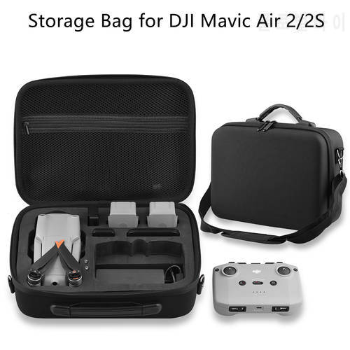 Storage Bag for DJI Air 2/2S Portable Nylon Bag Easy to Carry Handbag Travel Carrying Case for Mavic Air 2 Drone RC Accessory