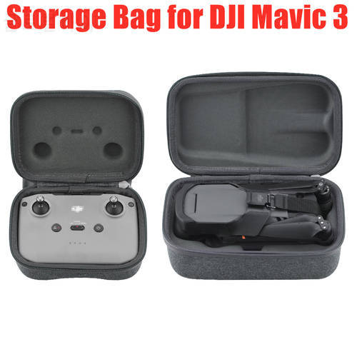 Storage Bag for DJI Mavic 3/3 Classic Drone Body Remote Controller Portable Carrying Case Handbag for Mavic 3 Accessories