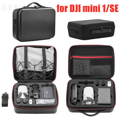 Portable DJI Mavic MINI 1/SE Storage Bag Case Remote Controller Battery Drone Body Handbag Carrying Case Drone Accessories