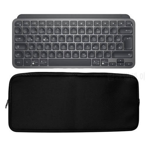 Soft Keyboard Storage Carry Case For MX Keys Protective Bag Cases For Logitech MX Keys Advanced Wireless Illuminated Keyboard