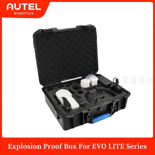 Autel Robotics EVO Lite series explosion proof Box Waterproof Pressure sturdy Hard Shell Black Bag Case for EVO LITE Series