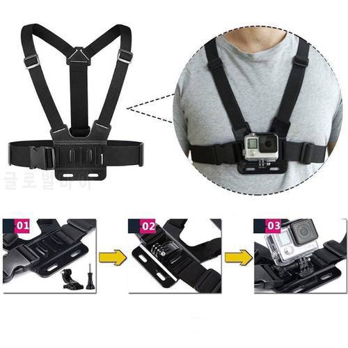 Adjustable Chest Strap Elastic Shoulder Belt Harness Mount for Hero 9/8/7 Camera