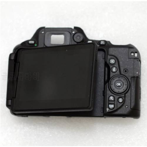 Original For Nikon D5500 Back Cover Rear Case Shell with Button LCD Display Screen and Flex Cable Camera Lens Repair Part