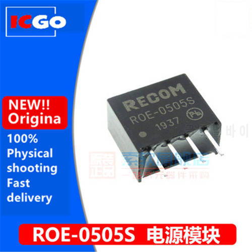 (5piece)100% New Original ROE-0505S DC / DC isolated power module direct plug Sip4 recom 1W fast delivery
