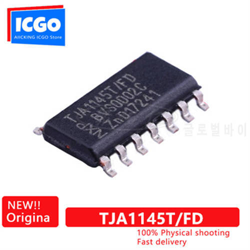 (1piece)100% New original TJA1145T TJA1145T/FD SOIC-14 CAN Fast delivery Free shipping