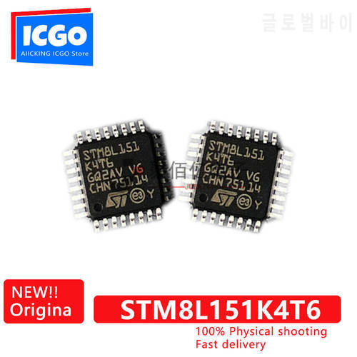 (1piece)100% New STM8L151K4T6 8L151K4T6 patch LQFP-32 Embedded processor and controller chip Fast delivery