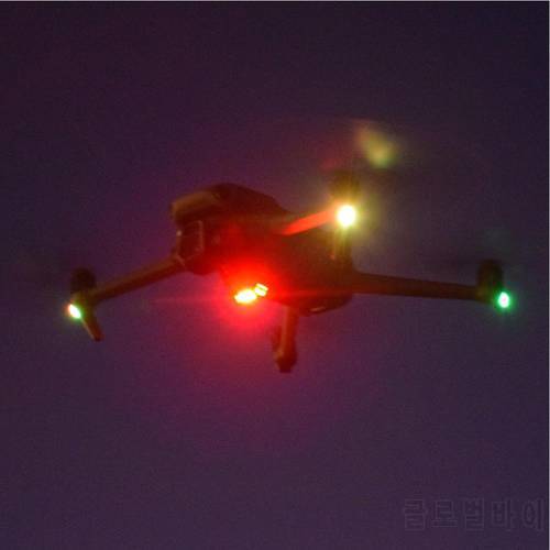 Drone Strobe Flashing Light Night Flight Signal Warning Lamp Motorcycle Accessories Compatible For Dji Mavic 3/MINI/2/SE
