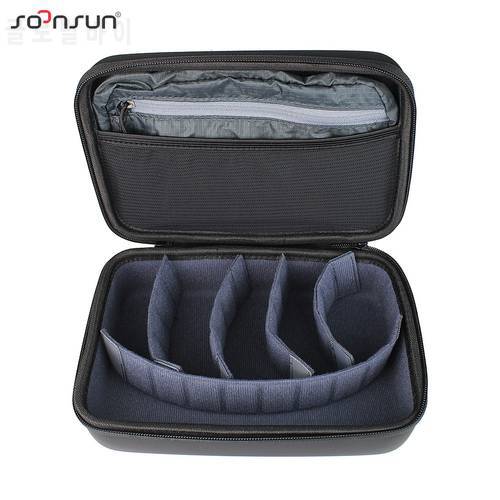 SOONSUN Portable Waterproof Shockproof Protective Travel Storage Case Bag for GoPro Hero 11 10 9 8 7 6 5 Osmo Action Accessories