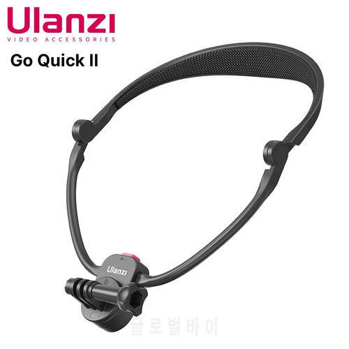 For Ulanzi Go-Quick II Neck Hold Mount Lanyard Strap for GoPro Hero 11 10 9 Insta360 DJI Quick Release Holder Mount for iPhone