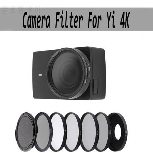 FOTOFLY Action Camera Filter For Yi 4K Lite UV CPL ND 2 4 8 Protect Lens Filters For Xiao Yi 4K+ Plus Sport Camera Accessories