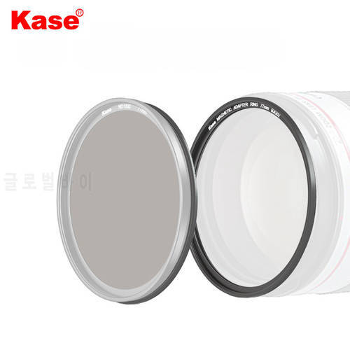 Kase 82mm Wolverine Magnetic Step-Up Adapter Ring kit ( Convert Thread Filter to Magnetic Filter )