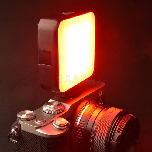 Filmmaker Vlogger Photography Supplies Variable 64RGB Video Light LED Fill Light Photography Lighting Panel