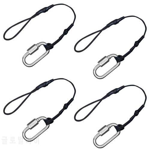 FULL-4 Packs Camera Tether Safety Strap,Camera Strap for DSLR Camera and Mirrorless Professional Cameras