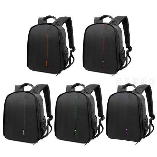 Camera Bag Digital DSLR Waterproof Shockproof Breathable Camera Backpack for Nikon Canon Video Photo Portable Travel Lens Case