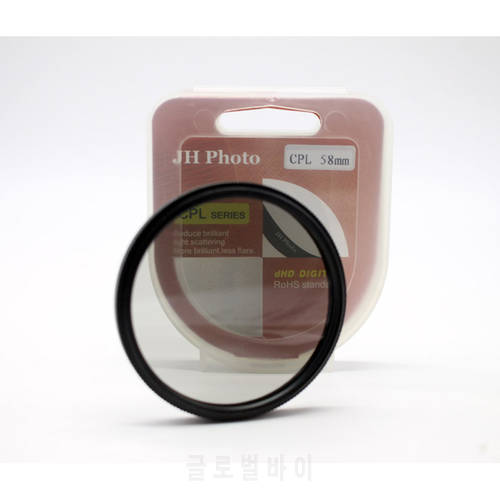 37 43 46 49 55 58 62 67 72 77 82mm CPL Camera Circular Polarizing Lens Filter For Canon Nikon DSLR Camera Lens
