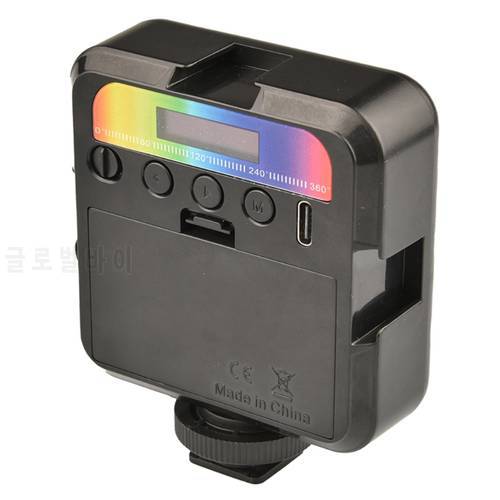 2022 New Full Color 64RGB Video Light Photography Lighting LED Fill Light for Filmmaker Gift for Photographer Vlogger