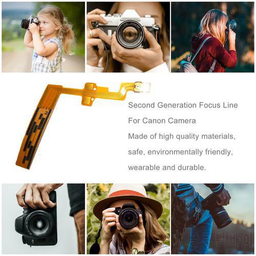 Repair Parts for Canon EF-S 18-55mm F3.5-5.6 IS 18-55 II Lens Focus Electric Brush Flex Cable The Second Generation II 2020