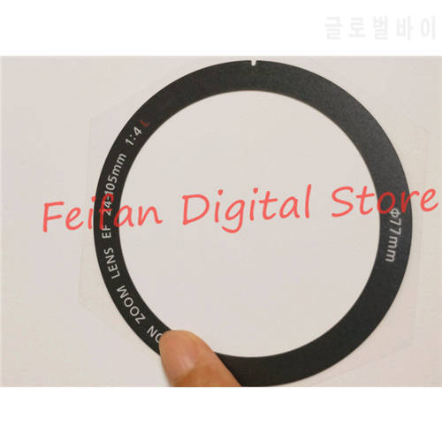 Original New Front Lens Makeup Ring Front Ring for Canon EF 24-105MM F4L IS USM Cover camera repair part (YB2-0895-000)
